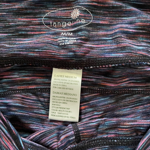 Tangerine brand leggings size M - Picture 2 of 4